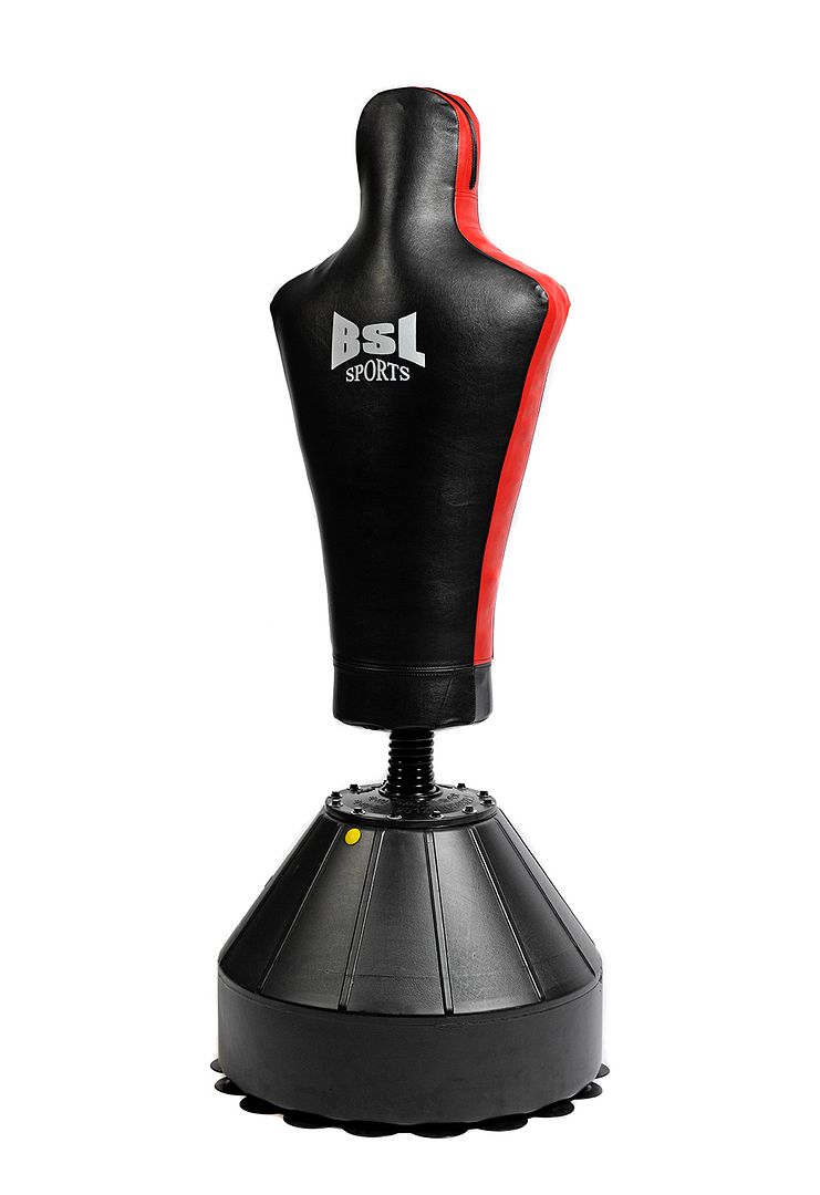 Free Standing Boxing Heavy Punch Bag Stand Man Torso Kick Martial Arts MMA Set eBay